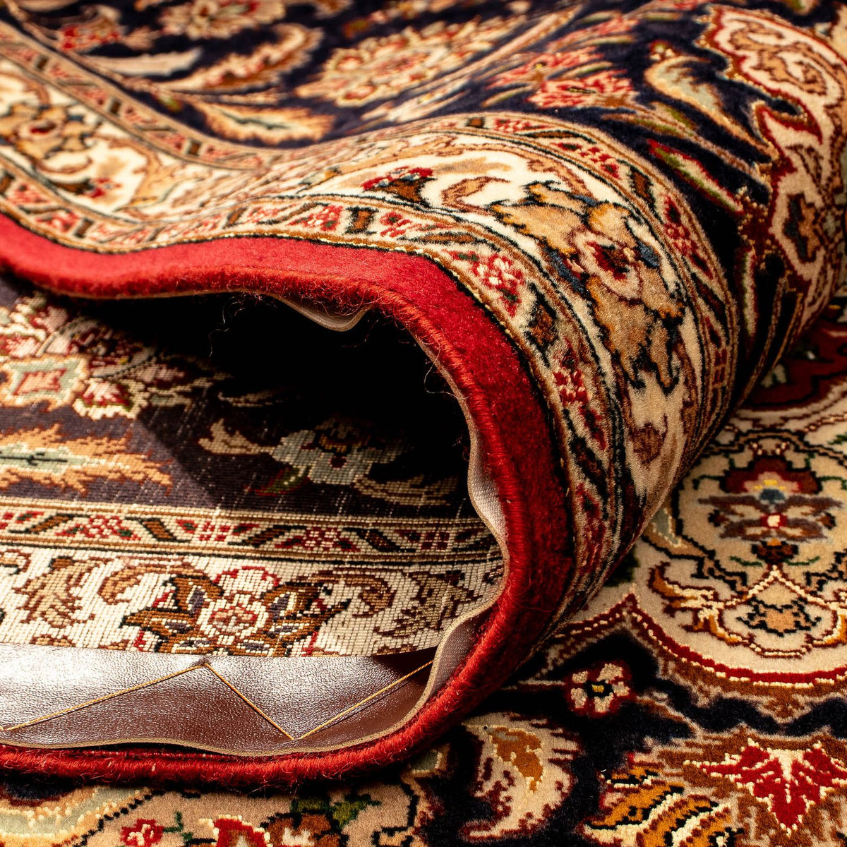 Dywan perski - Tabriz - Królewski - 350 x 245 cm - ciemna czerwień