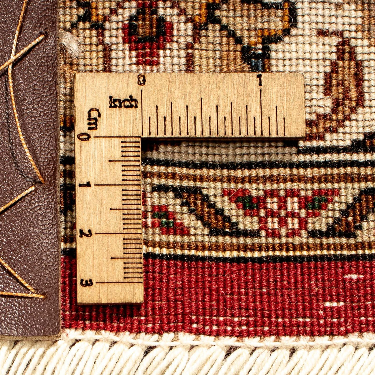 Dywan perski - Tabriz - Królewski - 350 x 245 cm - ciemna czerwień