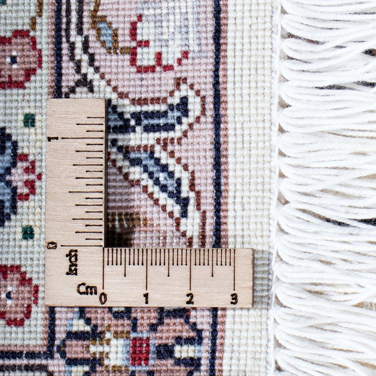 Dywan perski - Tabriz - Królewski - 211 x 153 cm - beżowy