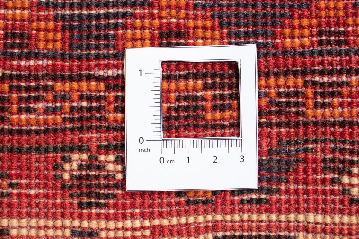 Perski dywan - Nomadyczny - 297 x 207 cm - ciemna czerwień