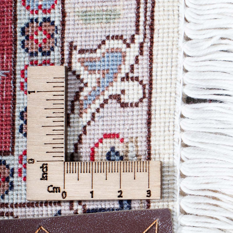 Dywan perski - Tabriz - Królewski - 203 x 150 cm - beżowy