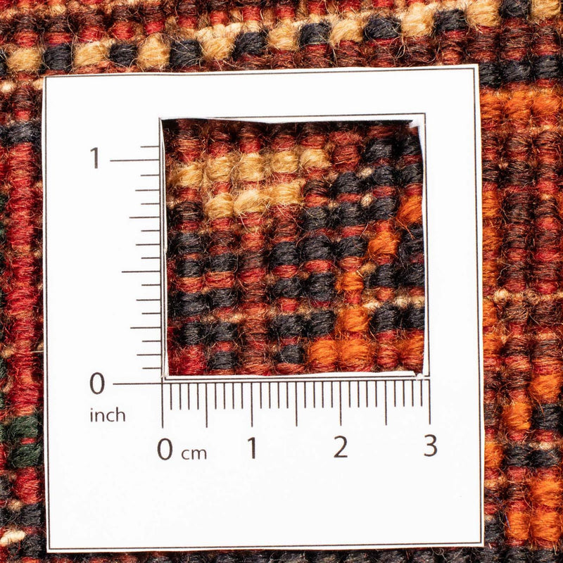 Perski dywan - Nomadyczny - 306 x 212 cm - czerwony