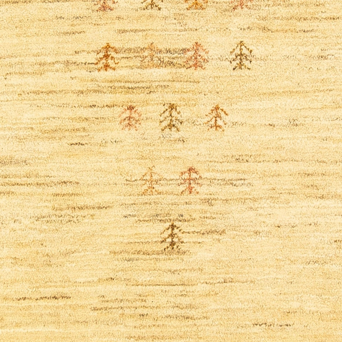 Dywan Gabbeh - perski - 148 x 103 cm - beżowy