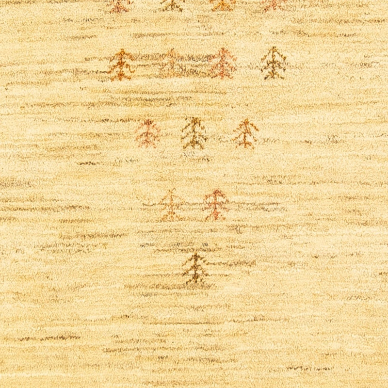 Dywan Gabbeh - perski - 148 x 103 cm - beżowy