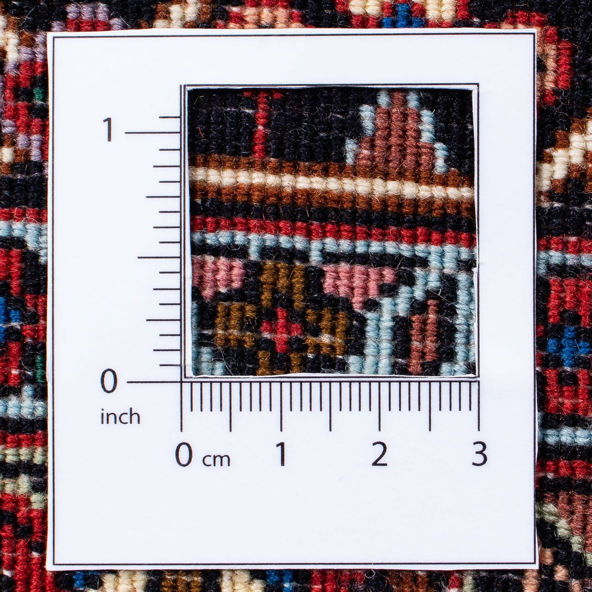 Dywan perski - Bijar - 250 x 149 cm - czerwony