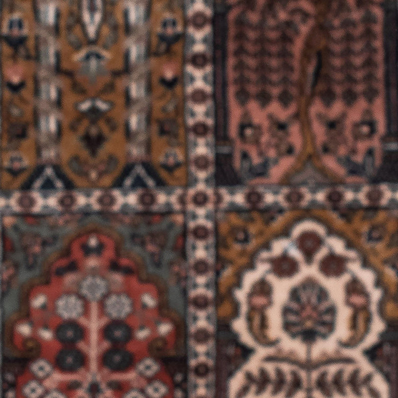 Dywan perski - Ghom - 143 x 71 cm - wielokolorowy