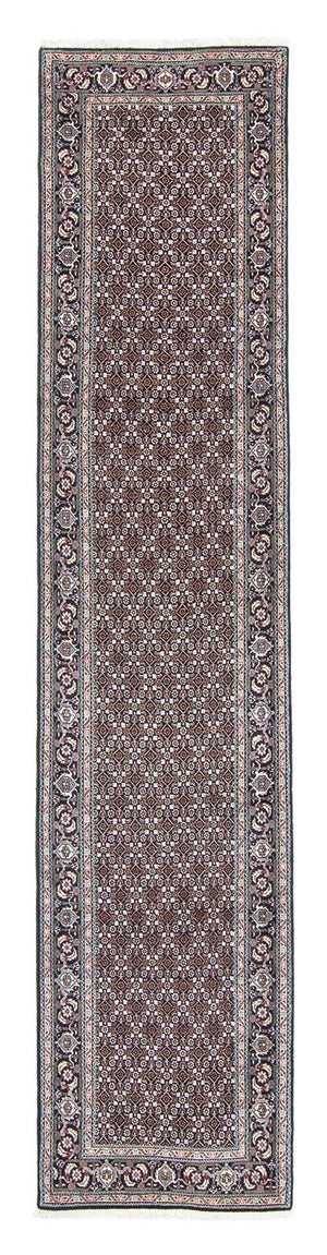 Biegacz Dywan perski - Tabriz - 391 x 76 cm - szary