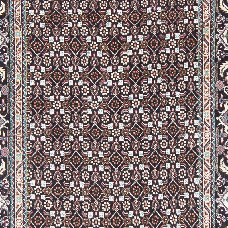 Biegacz Dywan perski - Tabriz - 391 x 76 cm - szary