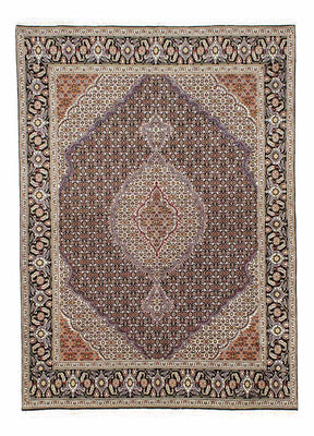 Dywan perski - Tabriz - 235 x 176 cm - ciemnoniebieski