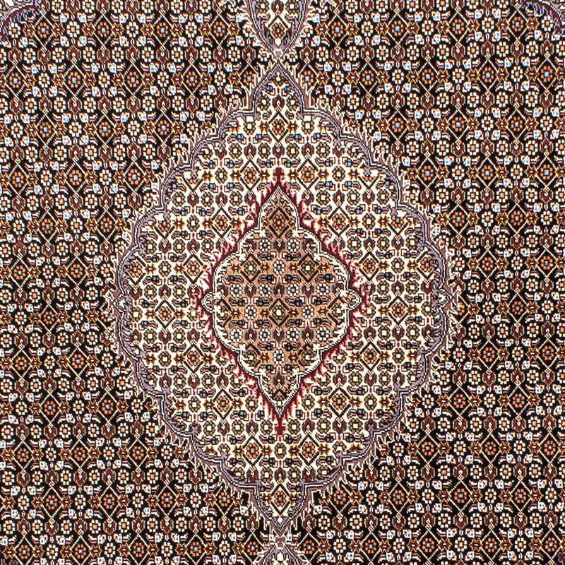 Dywan perski - Tabriz - 235 x 176 cm - ciemnoniebieski