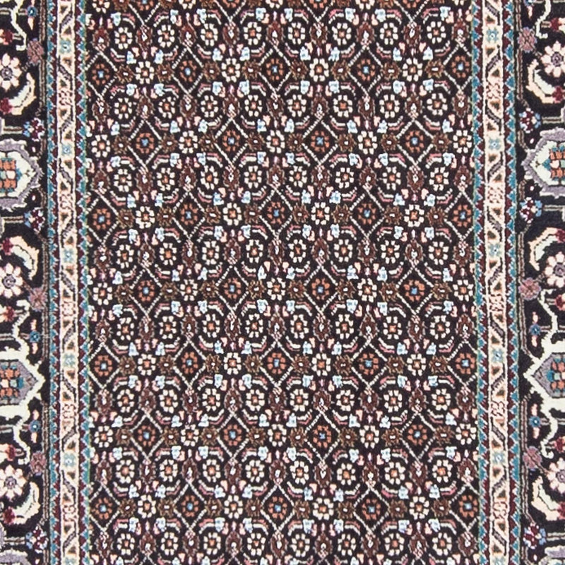 Biegacz Dywan perski - Tabriz - 388 x 77 cm - szary