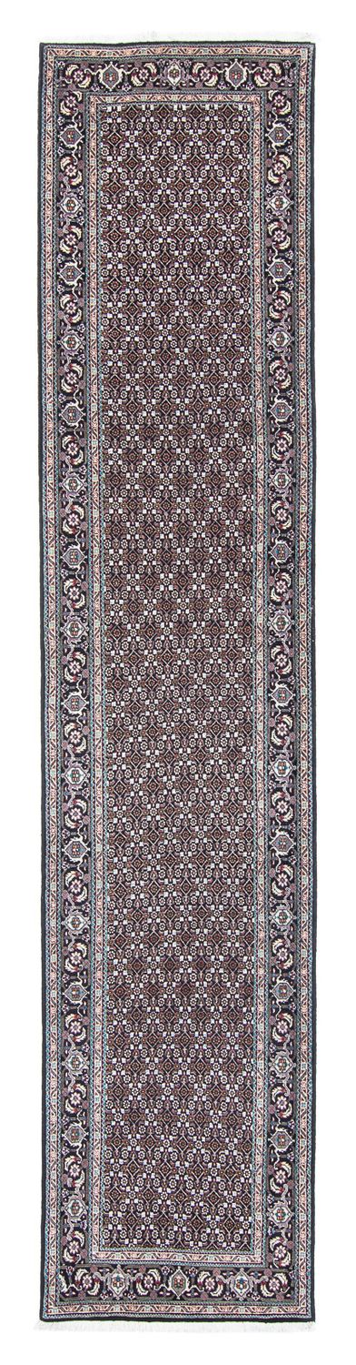 Biegacz Dywan perski - Tabriz - 389 x 74 cm - szary
