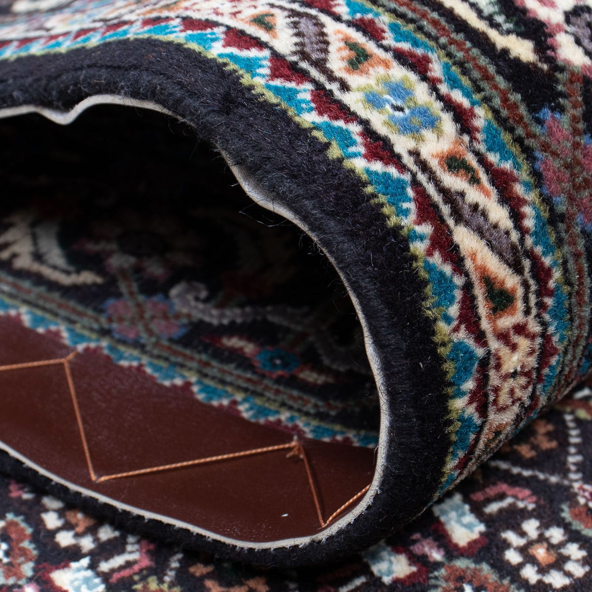 Biegacz Dywan perski - Tabriz - 389 x 74 cm - szary