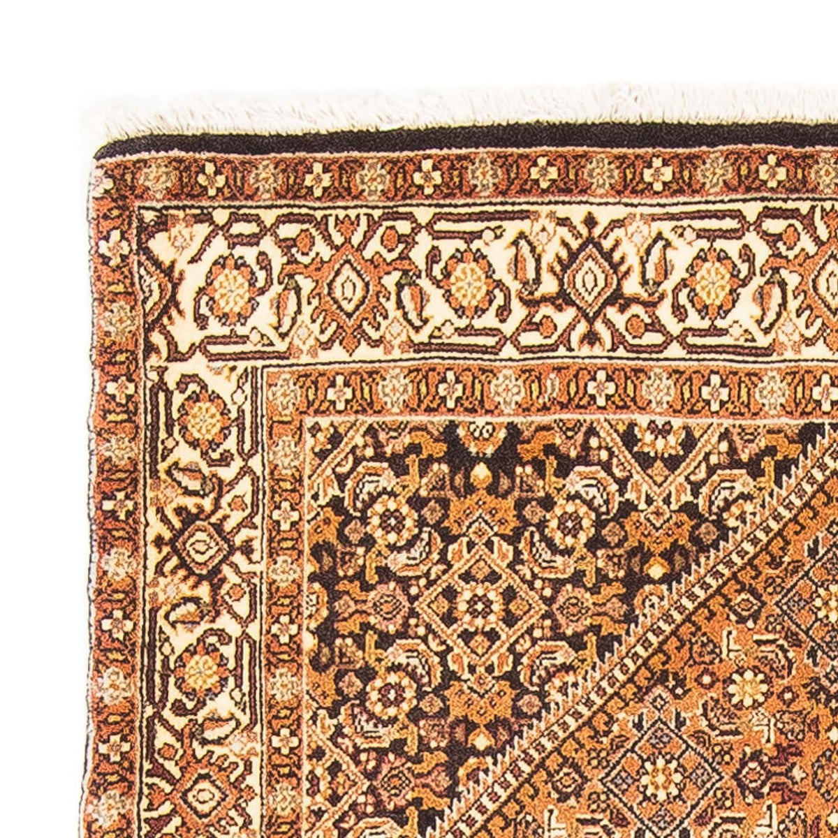 Dywan perski - Bijar - 148 x 87 cm - wielokolorowy