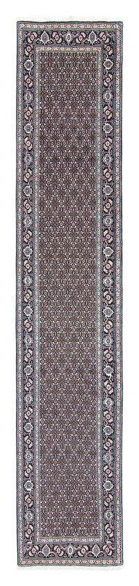 Biegacz Dywan perski - Tabriz - 390 x 75 cm - szary