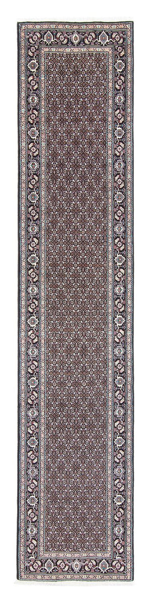 Biegacz Dywan perski - Tabriz - 390 x 74 cm - szary