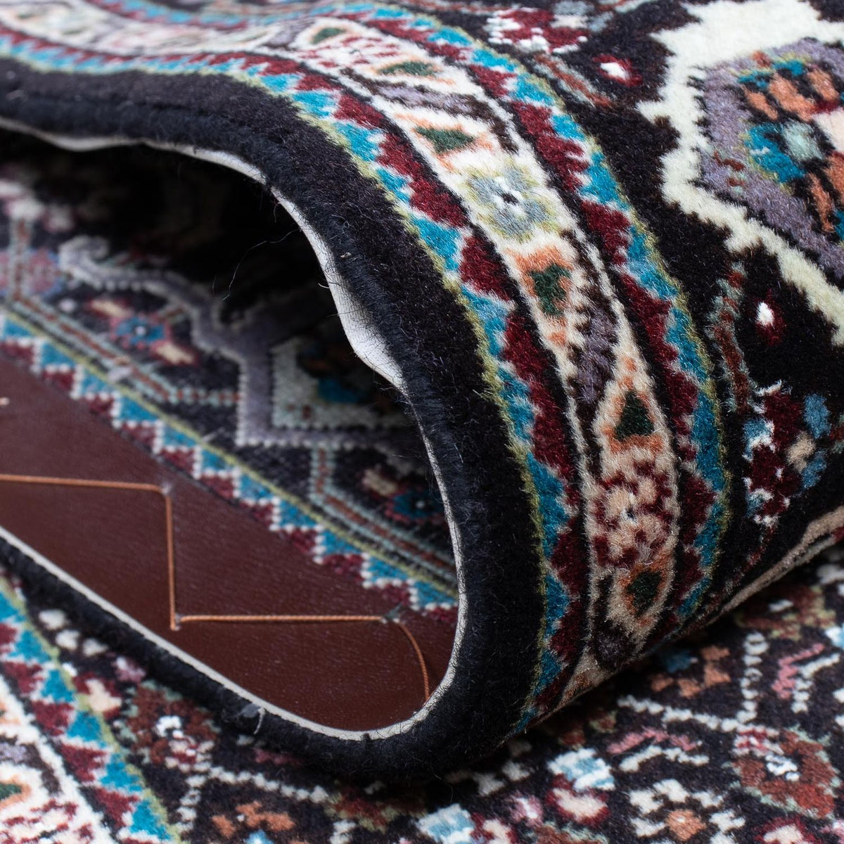 Biegacz Dywan perski - Tabriz - 390 x 74 cm - szary