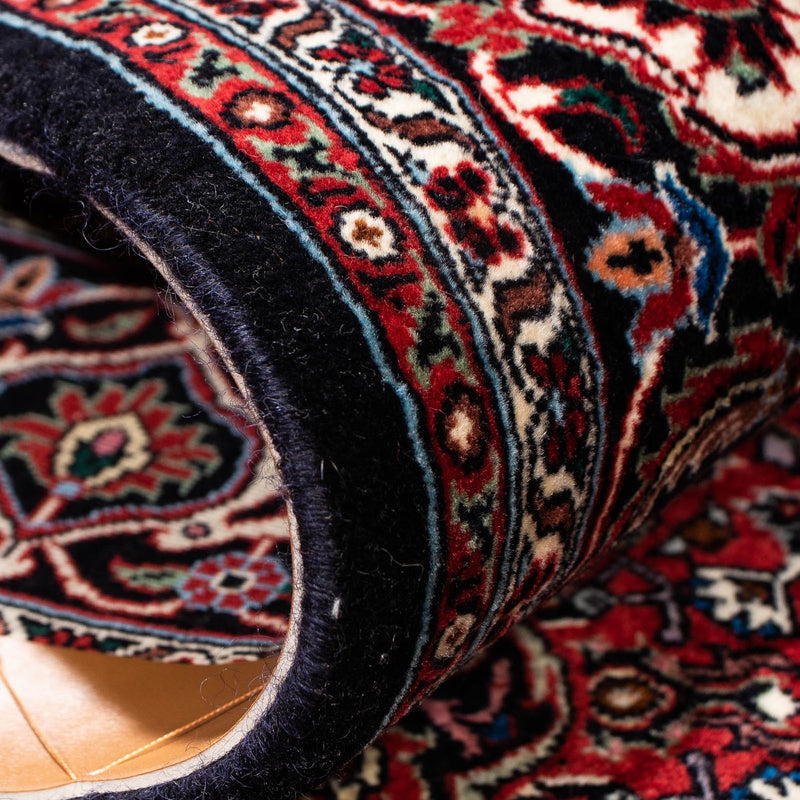 Dywan perski - Bijar - 248 x 148 cm - ciemna czerwień