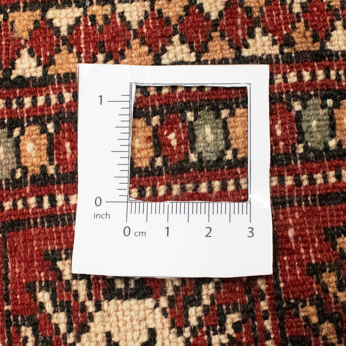 Afgański dywan - Bukhara - 223 x 149 cm - czerwony