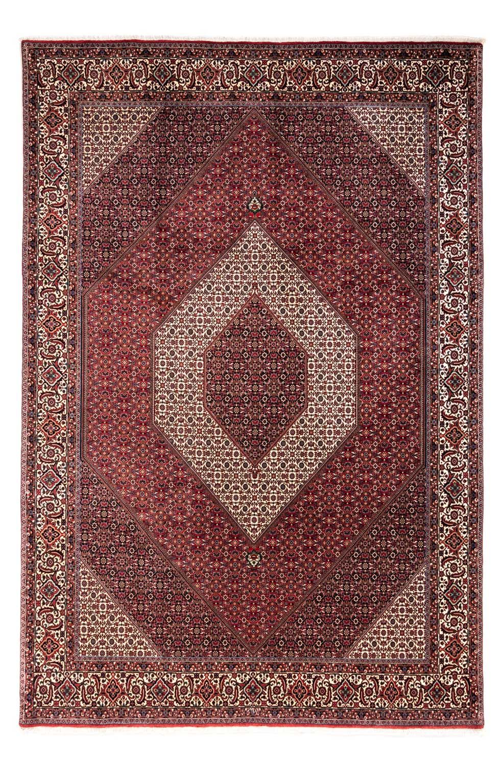 Perski dywan - Bijar - Royal - 360 x 251 cm - czerwony