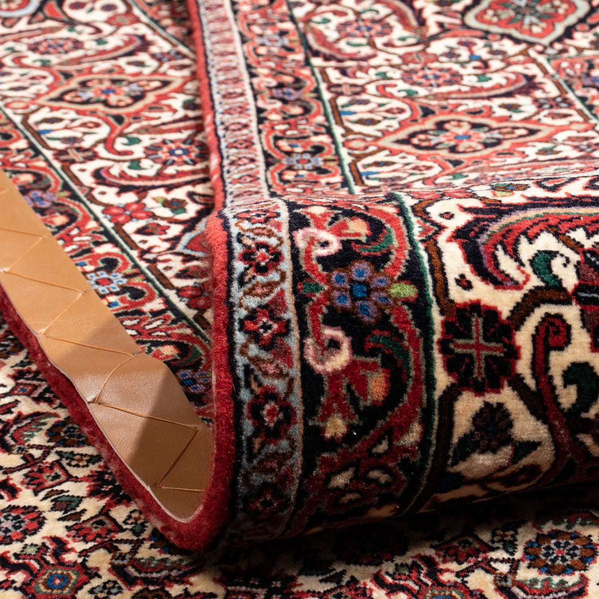 Perski dywan - Bijar - Royal - 360 x 251 cm - czerwony