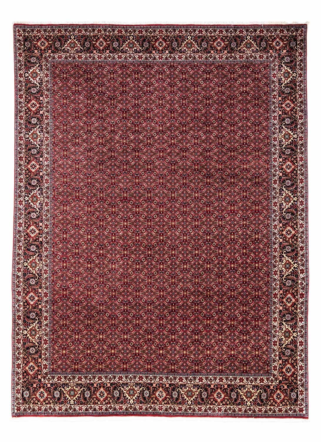 Perski dywan - Bijar - Royal - 349 x 250 cm - czerwony