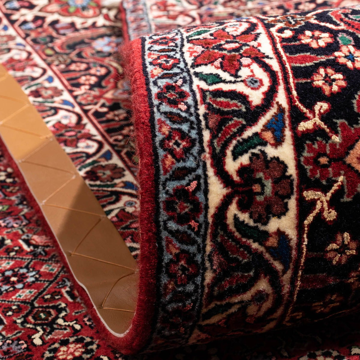 Perski dywan - Bijar - Royal - 349 x 250 cm - czerwony