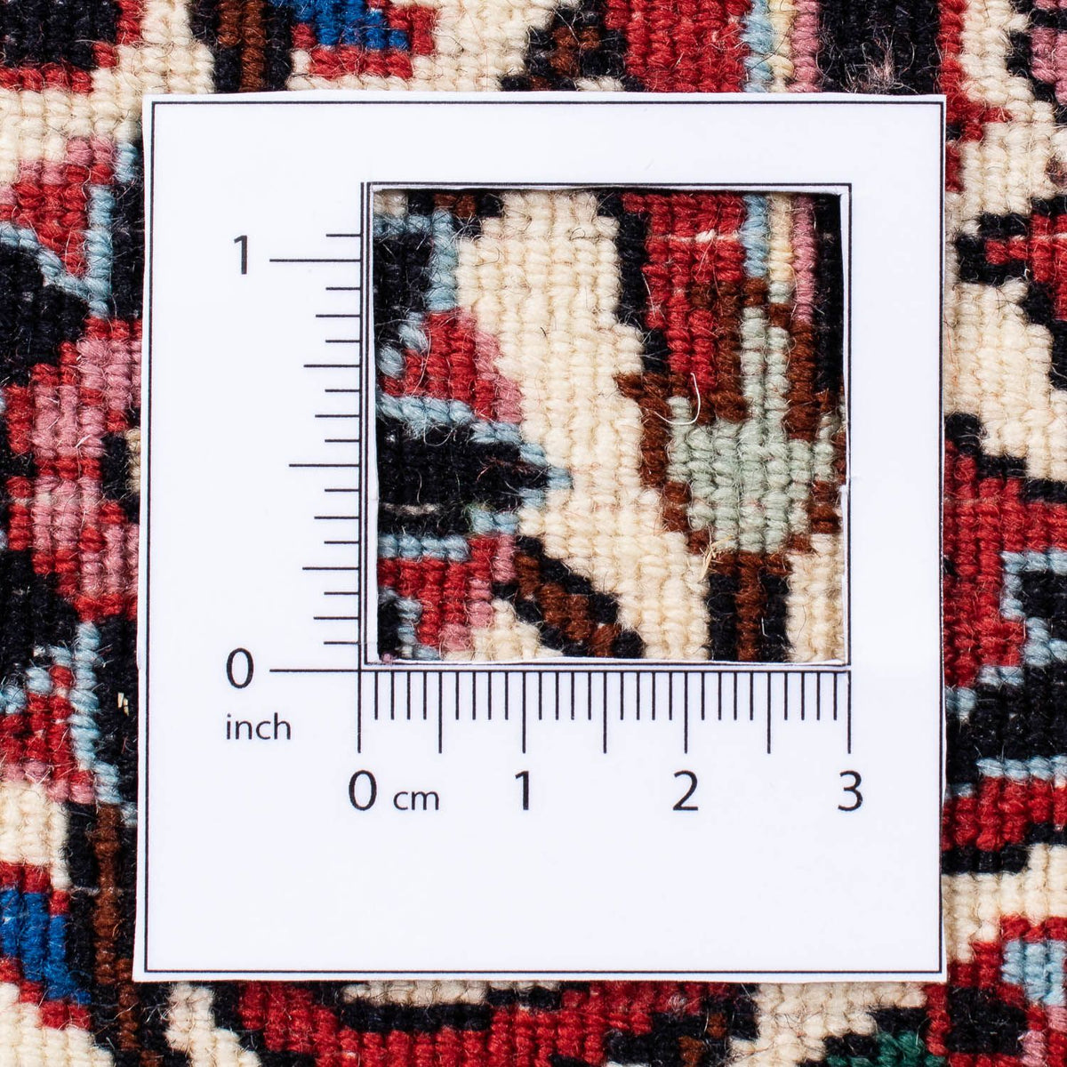 Dywan perski - Bijar - 293 x 248 cm - jasna czerwień