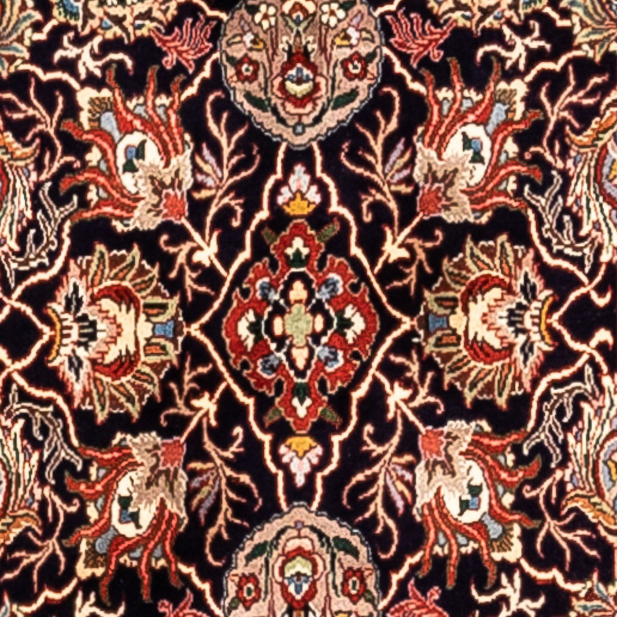 Perski dywan - Bijar - Royal - 307 x 198 cm - czarny