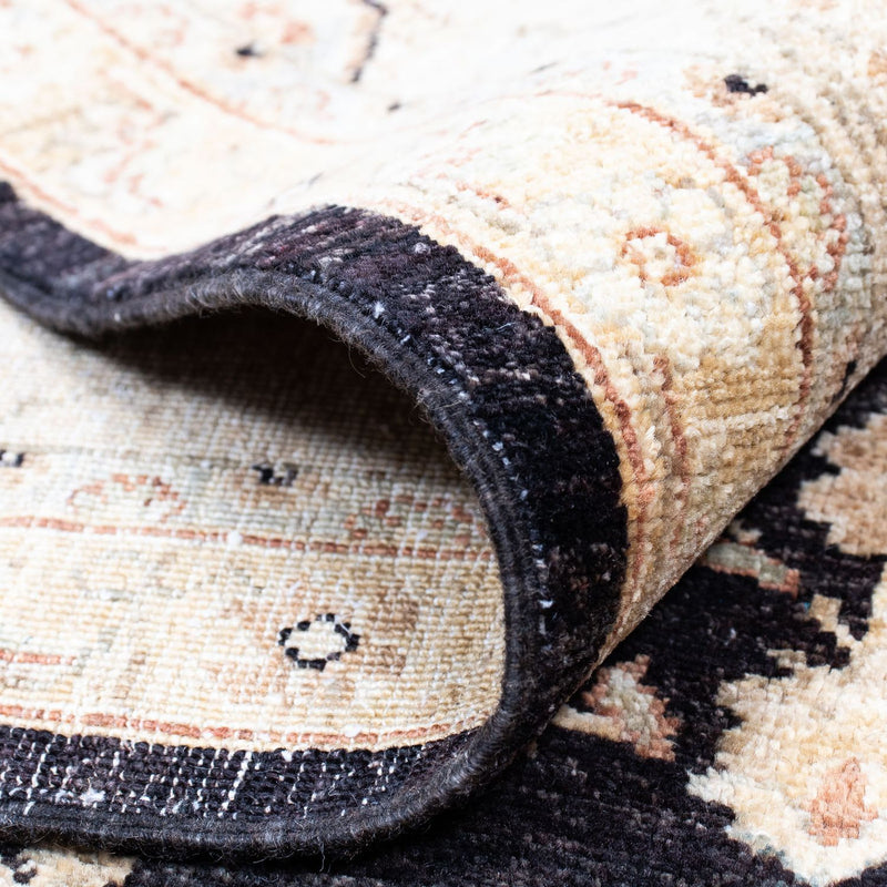 Dywan Gabbeh - perski - 190 x 140 cm - jasnobrązowy