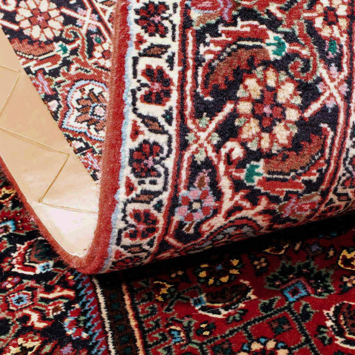 Dywan perski - Bijar - 181 x 109 cm - jasna czerwień