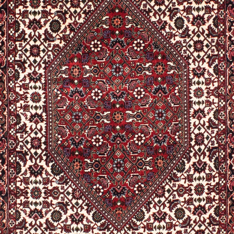 Biegacz Dywan perski - Bijar - 206 x 74 cm - wielokolorowy