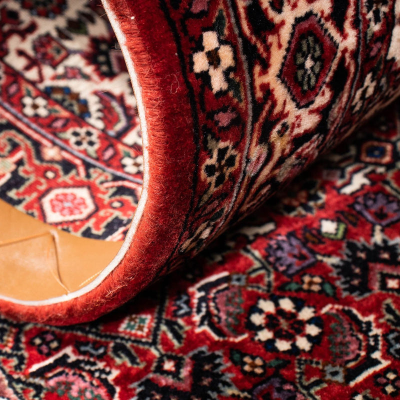 Biegacz Dywan perski - Bijar - 206 x 74 cm - wielokolorowy