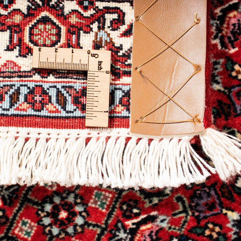 Biegacz Dywan perski - Bijar - 219 x 79 cm - ciemna czerwień