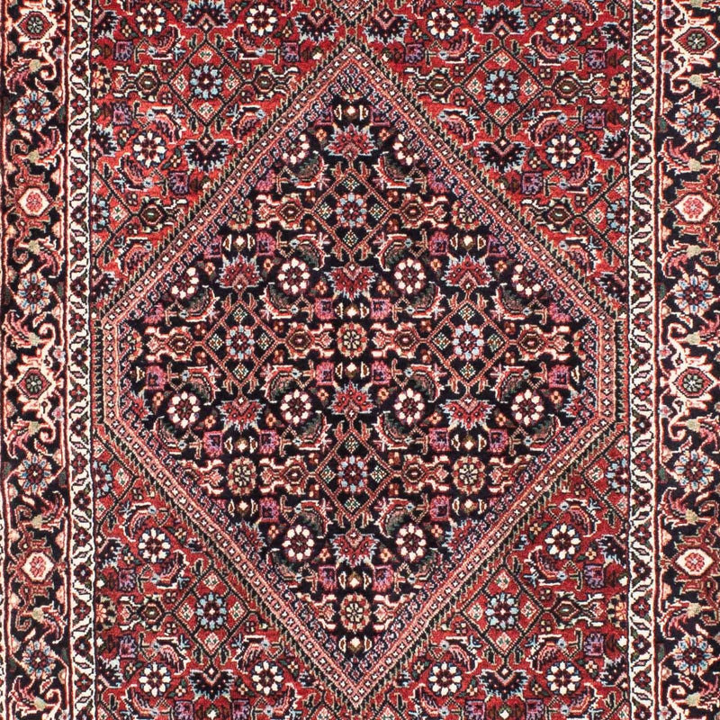Biegacz Dywan perski - Bijar - 209 x 74 cm - wielokolorowy