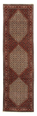 Biegacz Dywan perski - Bijar - 316 x 81 cm - wielokolorowy