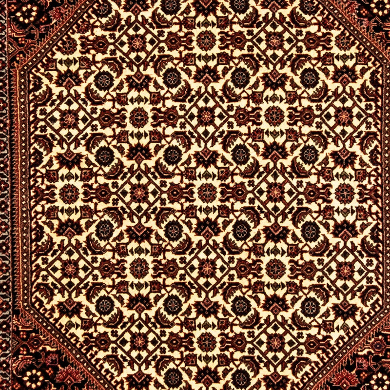 Biegacz Dywan perski - Bijar - 316 x 81 cm - wielokolorowy