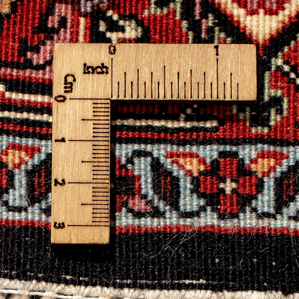 Biegacz Dywan perski - Bijar - 316 x 81 cm - wielokolorowy