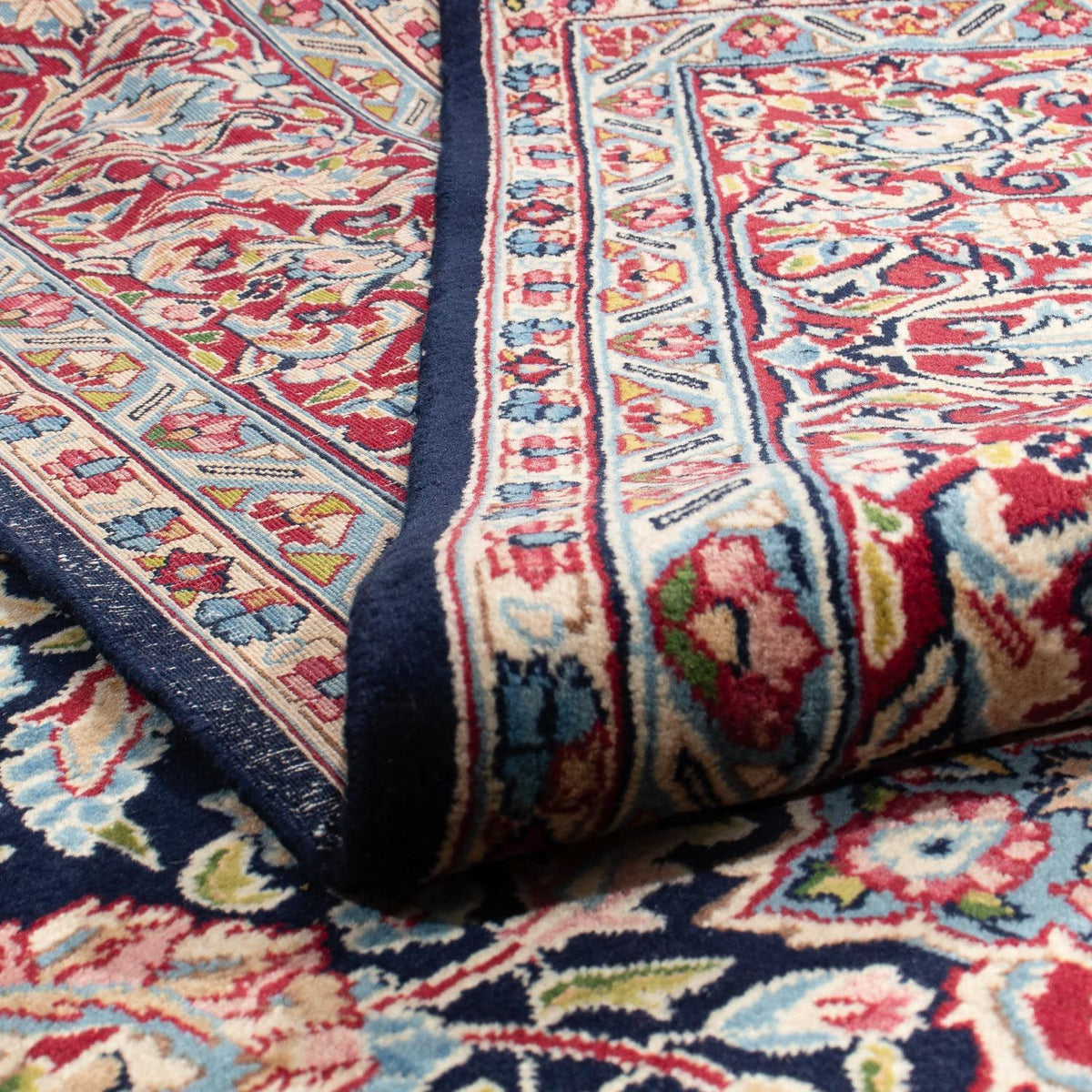 Dywan perski - Royal - 360 x 265 cm - ciemnoniebieski