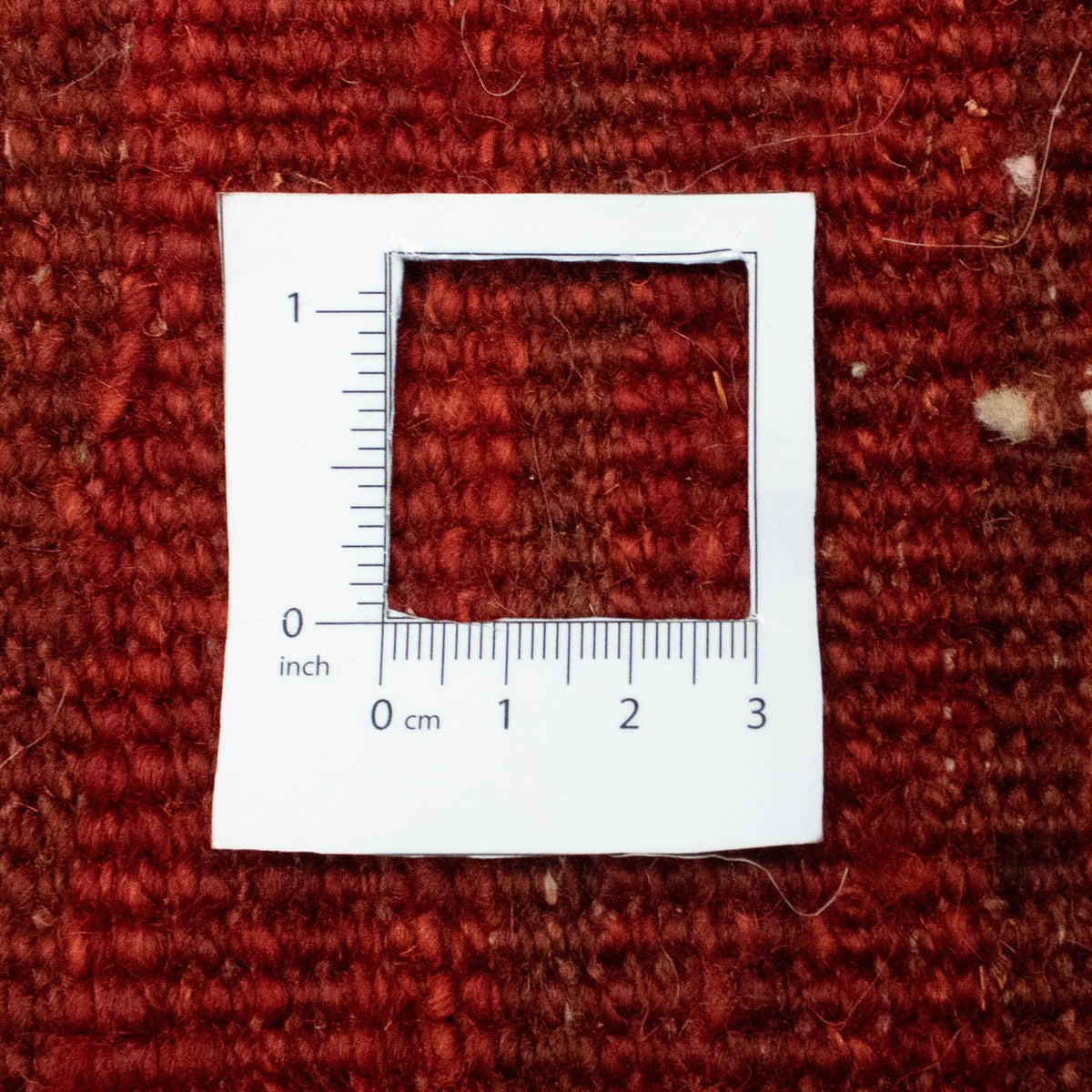 Dywan Gabbeh - perski - 182 x 117 cm - czerwony