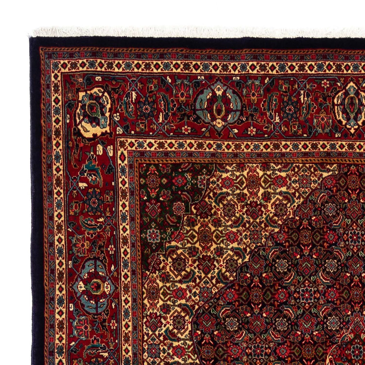 Sarouk Dywan 208x307cm - Dywan perski - ciemnoniebieski