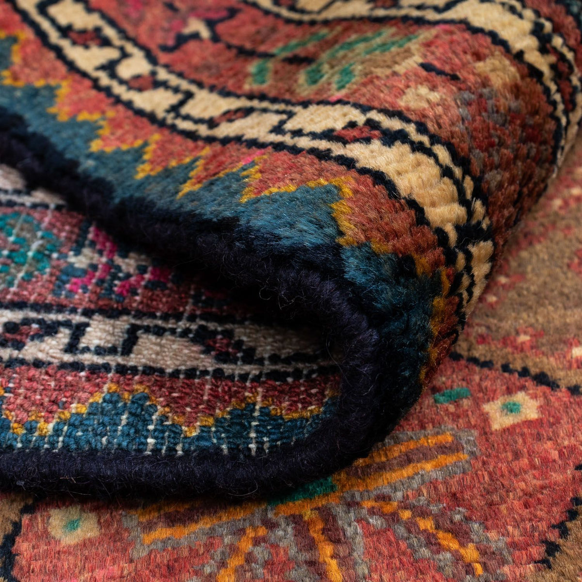 Dywan perski - Klasyczny - 140 x 77 cm - jasna czerwień