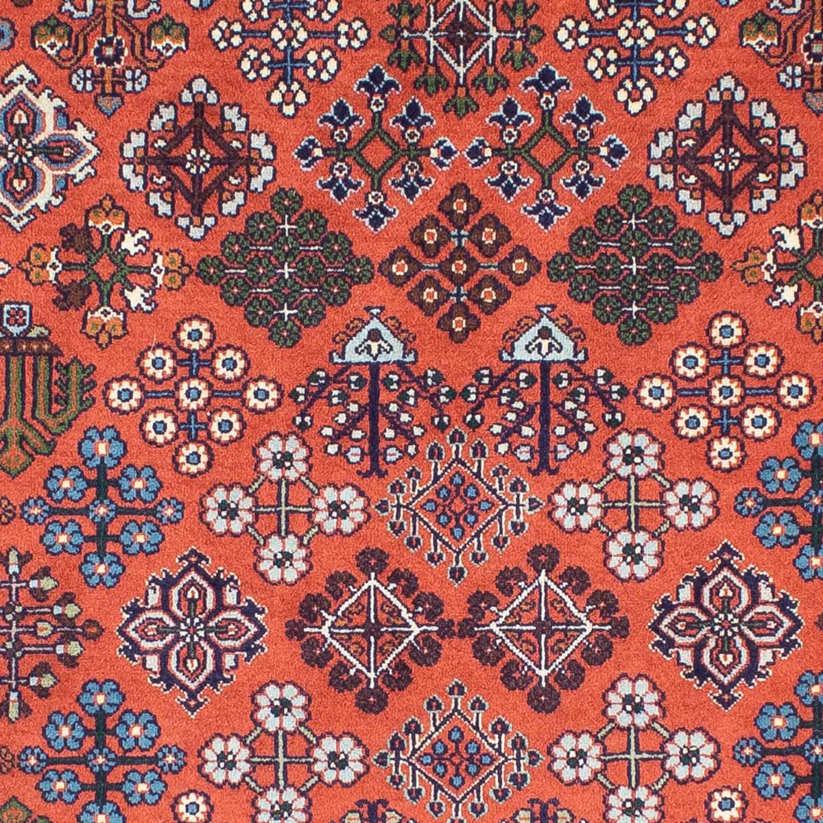 Perski dywan - Nomadyczny - 242 x 169 cm - jasna czerwień