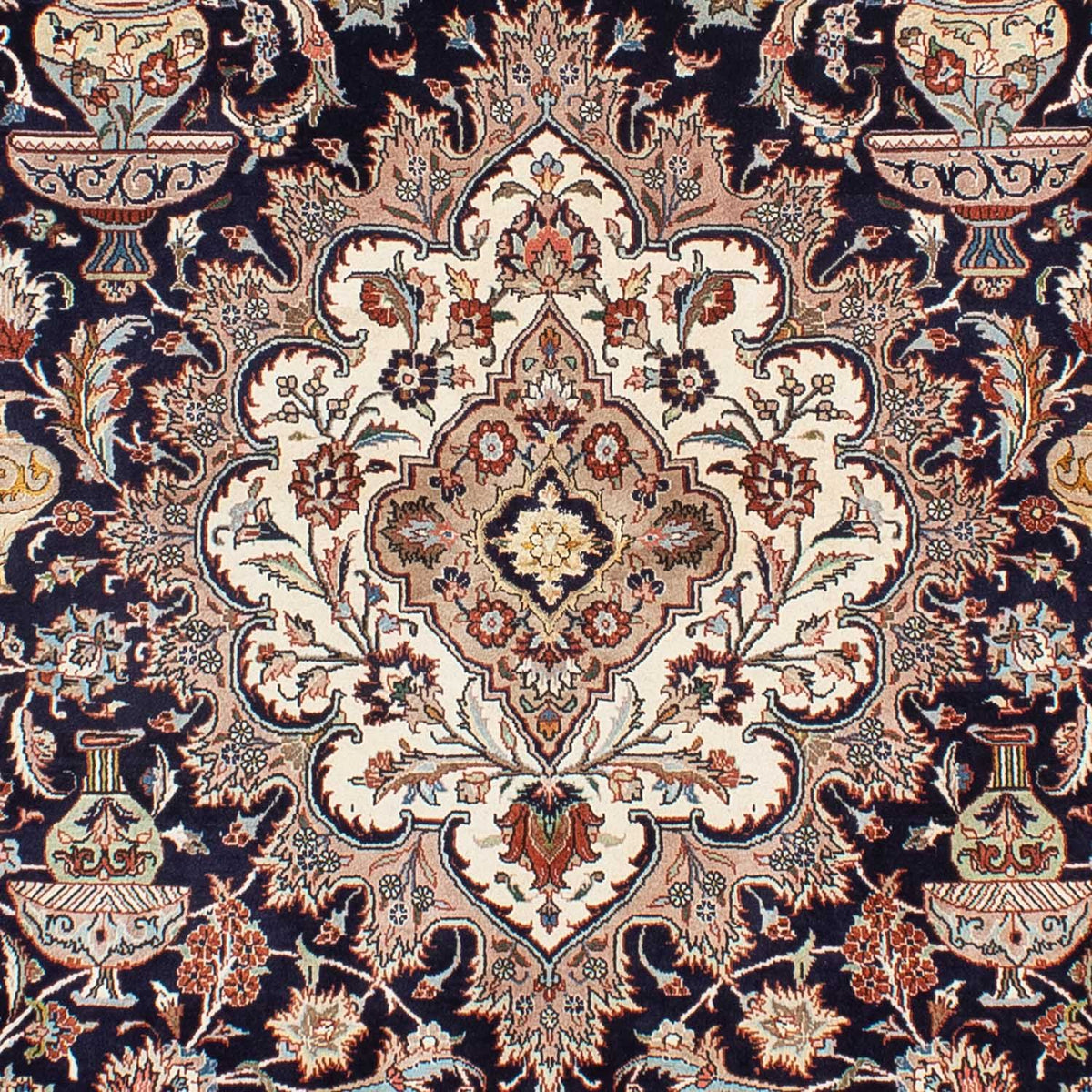 Dywan perski - Klasyczny - 292 x 195 cm - ciemnoniebieski