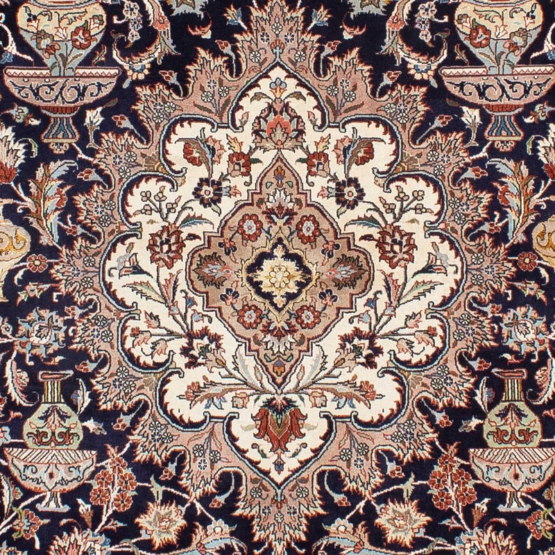 Dywan perski - Klasyczny - 292 x 195 cm - ciemnoniebieski