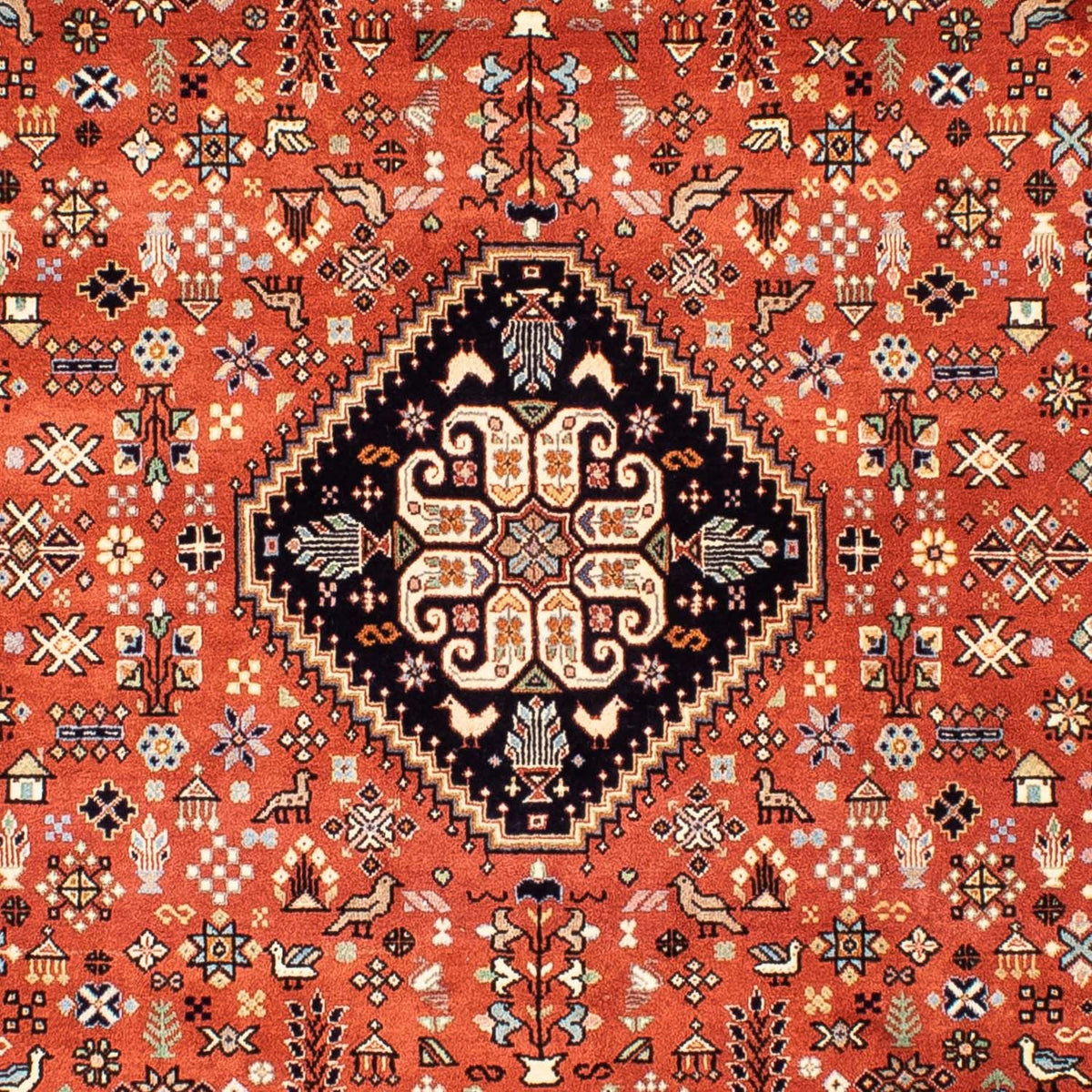 Perski dywan - Nomadyczny - 298 x 200 cm - ciemnoniebieski