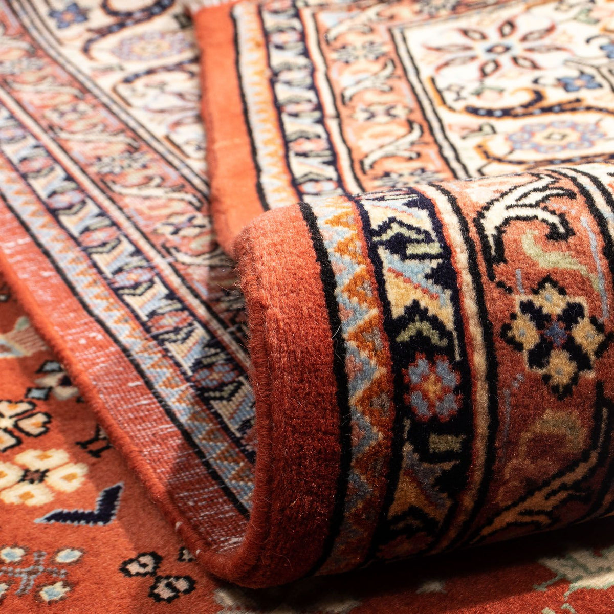 Perski dywan - Nomadyczny - 298 x 200 cm - ciemnoniebieski