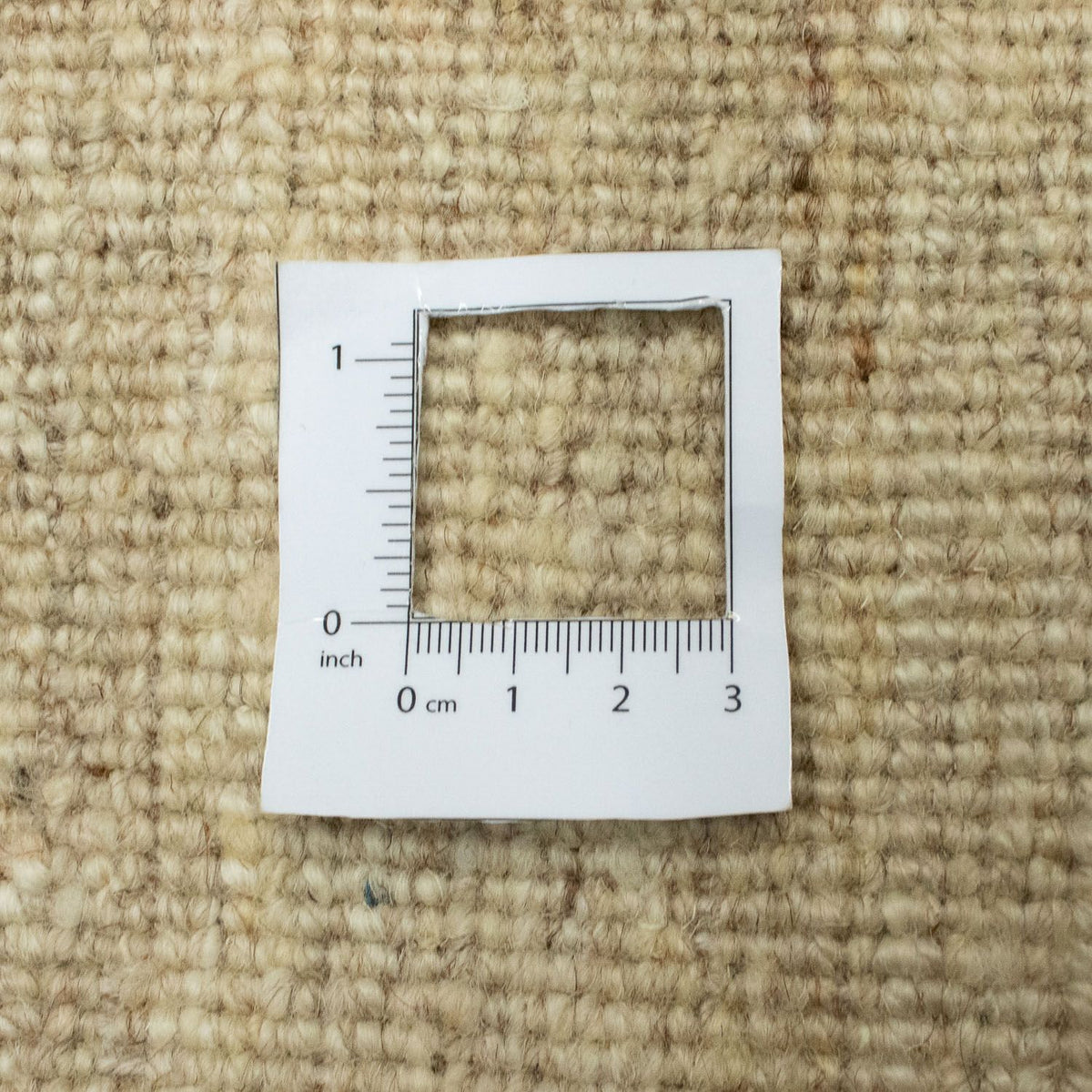 Dywan Gabbeh - perski - 202 x 143 cm - beżowy