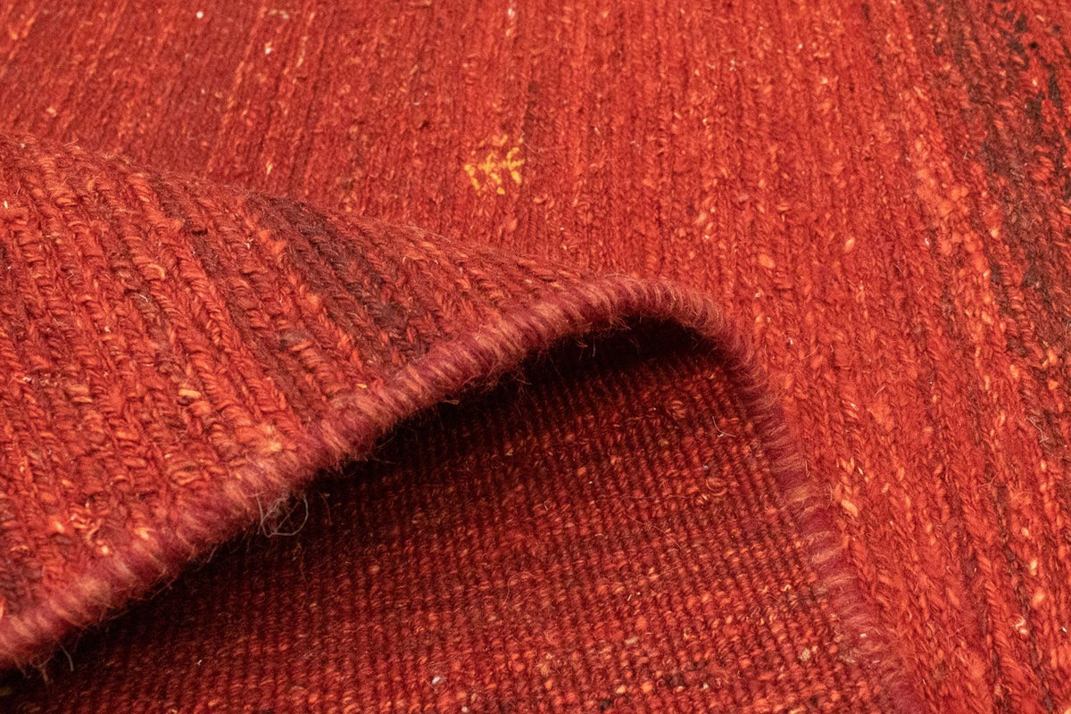 Dywan Gabbeh - perski - 192 x 150 cm - czerwony