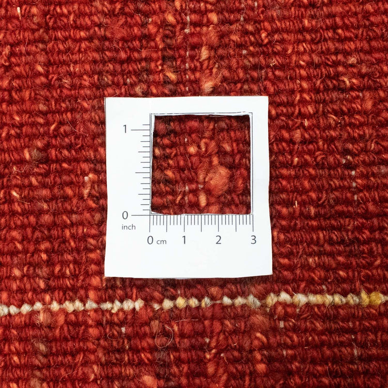 Dywan Gabbeh - perski - 194 x 146 cm - czerwony